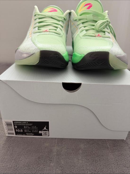 Jordan Shoes - Jordan Women’s Mint Green Sneakers with Pink and Yellow Highlights